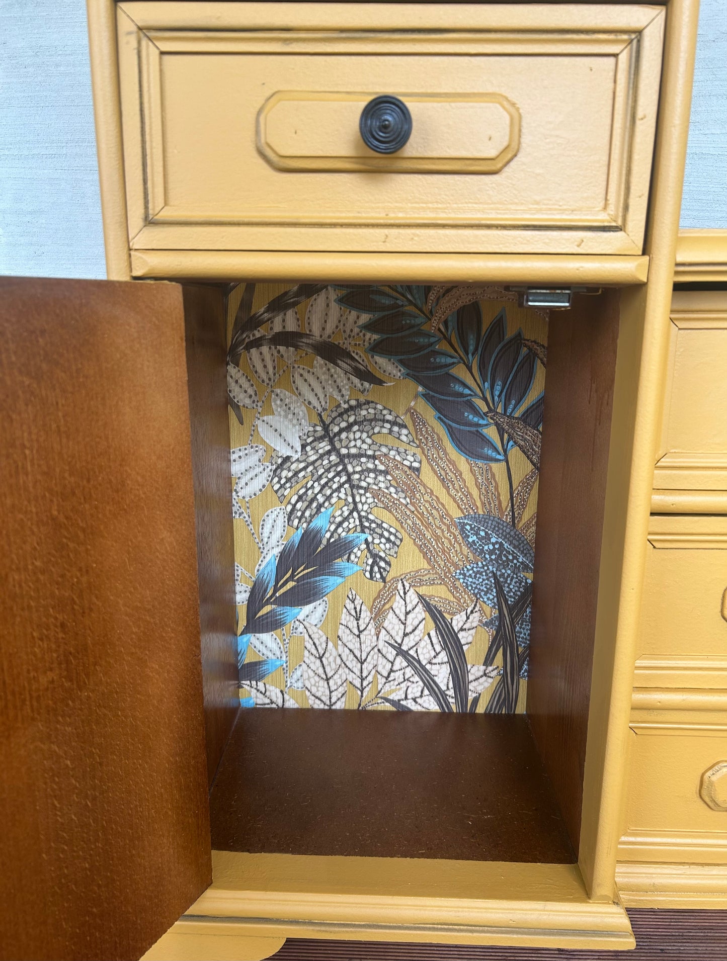 Beistellschränke Set Senfgelb