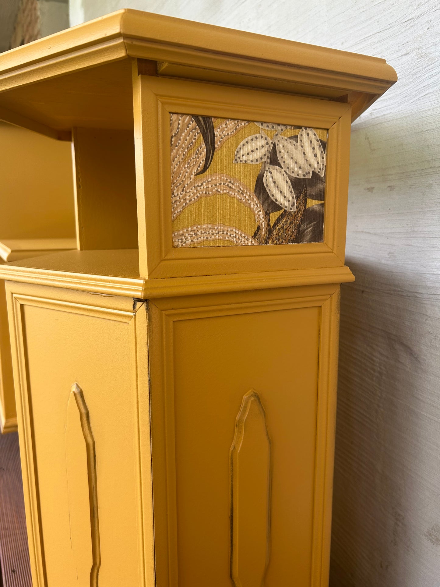 Beistellschränke Set Senfgelb