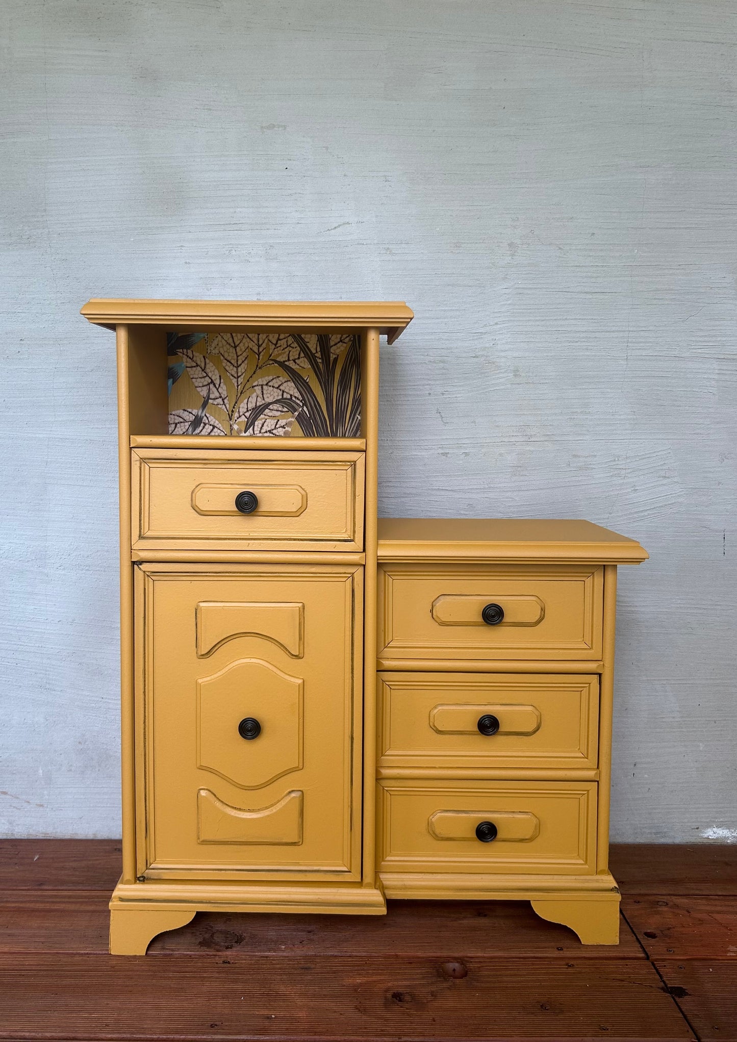 Beistellschränke Set Senfgelb