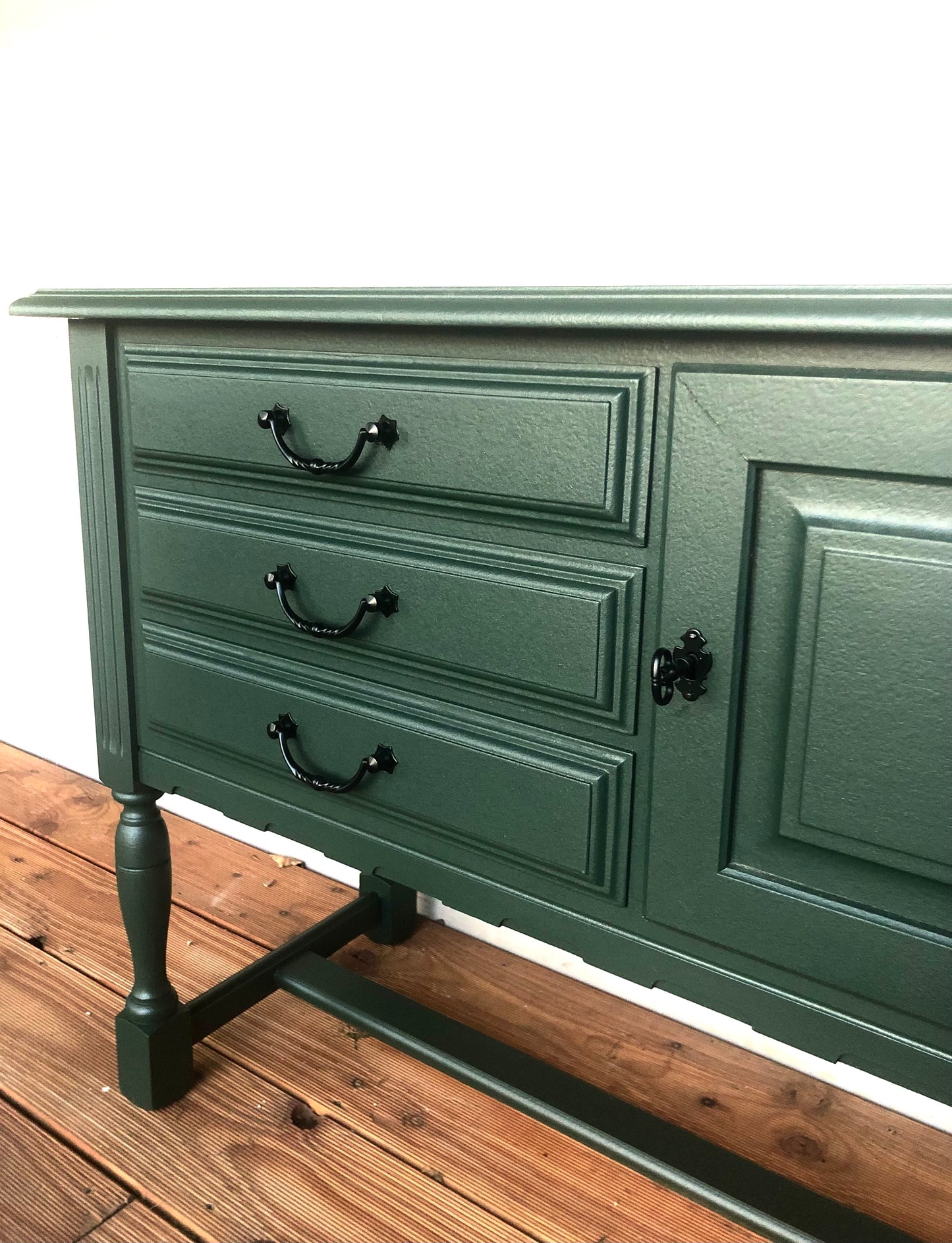 Grüne vintage kommode | Sideboard | mid century | tannengrün |